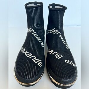 Alexander Wang Pia Logo Knit Sneaker